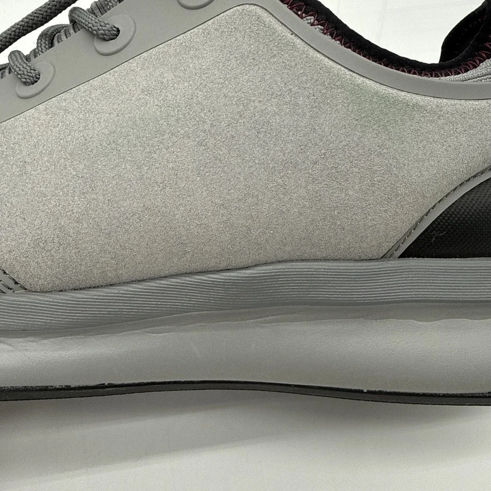 Kuru Atom Men's Size 11 Storm Gray Black Athletic Walking Comfort‎ Shoes NWB!